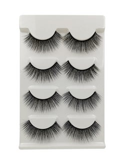 SHIDISHANGPIN 4 Pair Of False Eyelashes 103  - Image 1