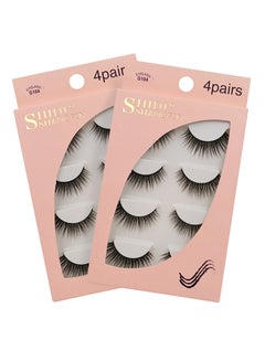 SHIDISHANGPIN 4 Pair Of False Eyelashes 104  - Image 3