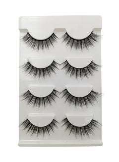 SHIDISHANGPIN 4 Pair Of False Eyelashes 108  - Image 1