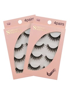 SHIDISHANGPIN 4 Pair Of False Eyelashes 108  - Image 3