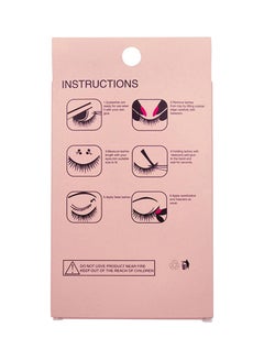 SHIDISHANGPIN 4 Pair Of False Eyelashes 108  - Image 4