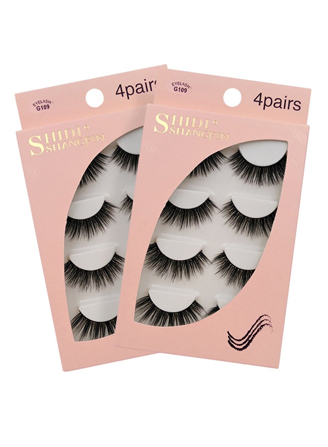 SHIDISHANGPIN - 4 Pair Of False Eyelashes 109 - Image 1