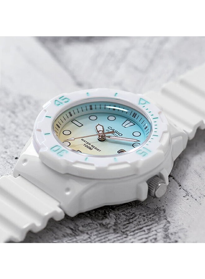CASIO - Women's Youth Water Resistant Analog Watch LRW-200H-2E2 - 39 mm - White - Image 1