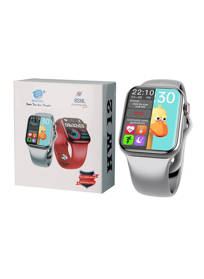HW12 Smart Split Screen Watch With Rotating Side Button Grey