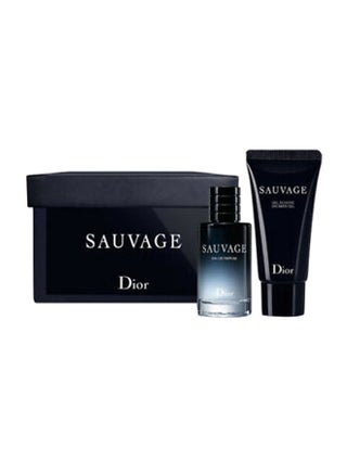 مجموعة هدايا من عطر سوفاج مكونة من قطعتين Mini EDP 10, Shower Gel 20ملليلتر - v1620043258/N45349041A_1