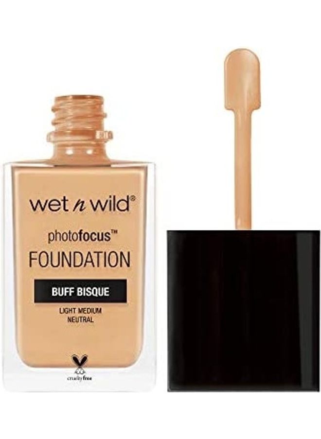 Wet N Wild Photo Focus Foundation Buff Bisque Beige 