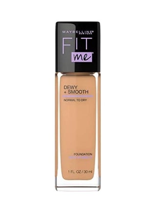 Fit Me Dewy Plus Smooth Soft Honey Foundation Beige - v1620044361/N47128896A_1