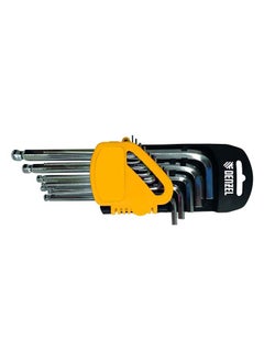 13-Piece Hex Key Set Yellow/Black/Grey 8.27x3.03x1.42cm - v1620046101/N46045798A_1