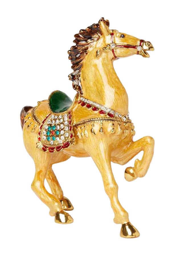 آل جابر صندوق مجوهرات للزينة على شكل حصان - Image 2