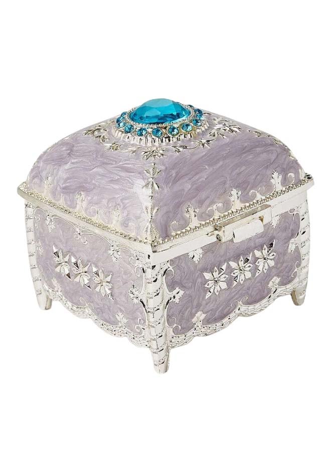 آل جابر صندوق مجوهرات مرصع بتصميم عتيق - Image 2