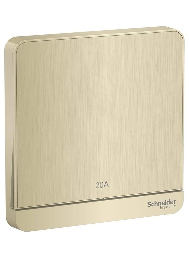 Schneider Rocker Wall Cover Plate Gold