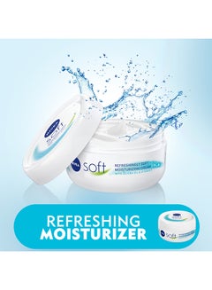 Nivea Soft Refreshing And Moisturizing Cream Jar 200ml  - Image 3