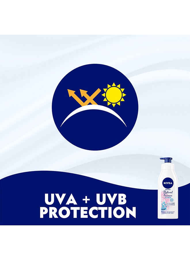 Nivea Natural Glow Cool Fresh Body Lotion Vitamin C 400ml - Image 4