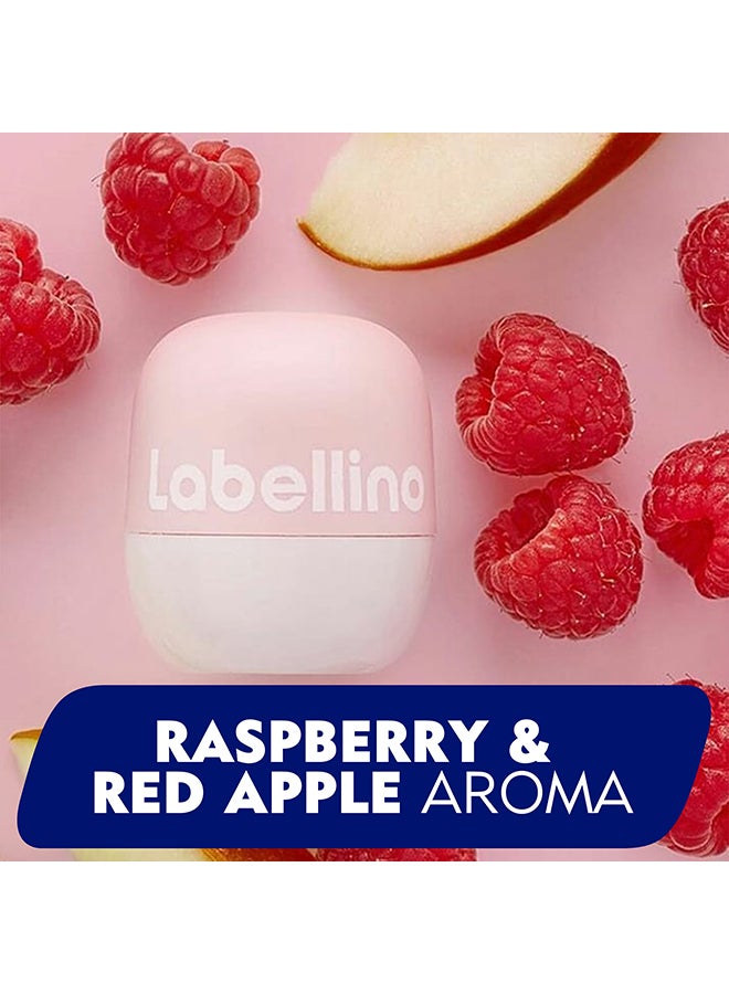 Labello - Moisturizing Lip Balm Raspberry And Red Apple Pink 7grams - Image 1