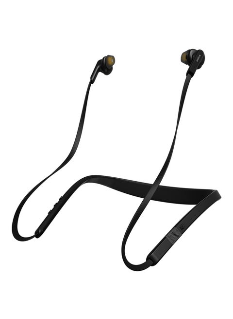 Elite 25e – Wind Protected Bluetooth Headphones For Wireless Calls and Music with Vibration Alert Black