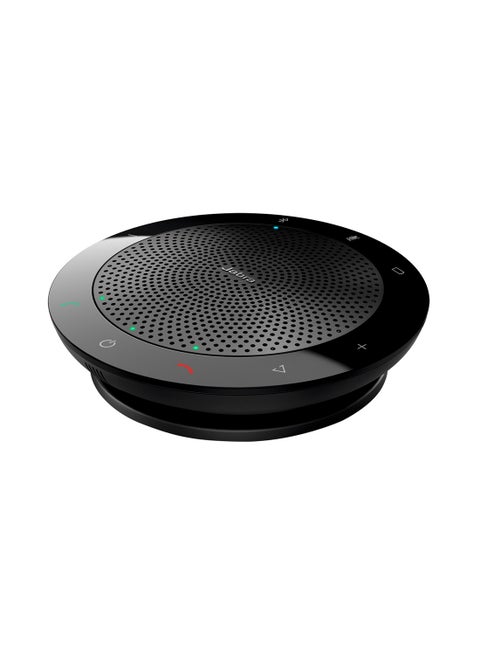 Speak 510 Speaker Phone – Portable Conference Speaker with USB and Bluetooth – Connect with Laptops, Smartphones and Tablets Black