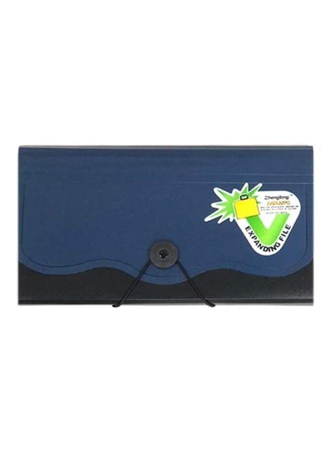 Generic Expanding Folder For Office And School Blue  - Image 1
