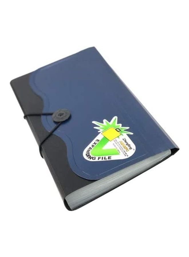Generic Expanding Folder For Office And School Blue  - Image 2