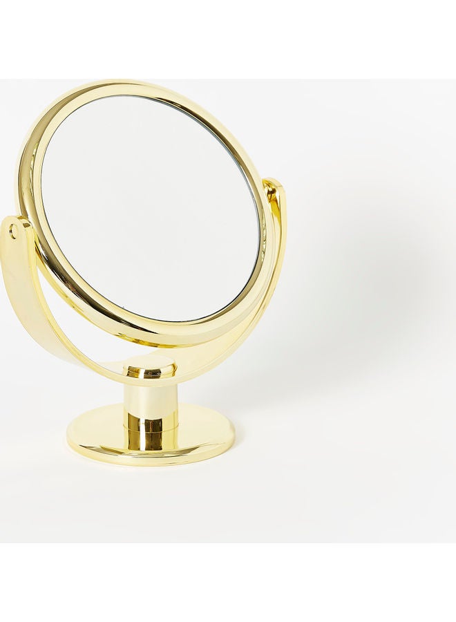 Home Box - Esme Round Make Gold 18x7x23cm - Image 1
