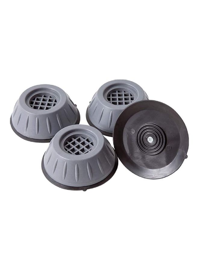 Generic - 4-Piece Washing Machine Foot Pads Grey 4 x 5cm - Image 1