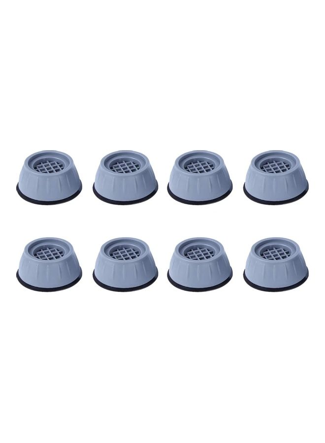 صن شاين طقم مكون من 8 قطع من وسادات تجفيف الغسيل مضادة للاهتزاز مع أرجل شفط أزرق 4 x 5سم - Image 1