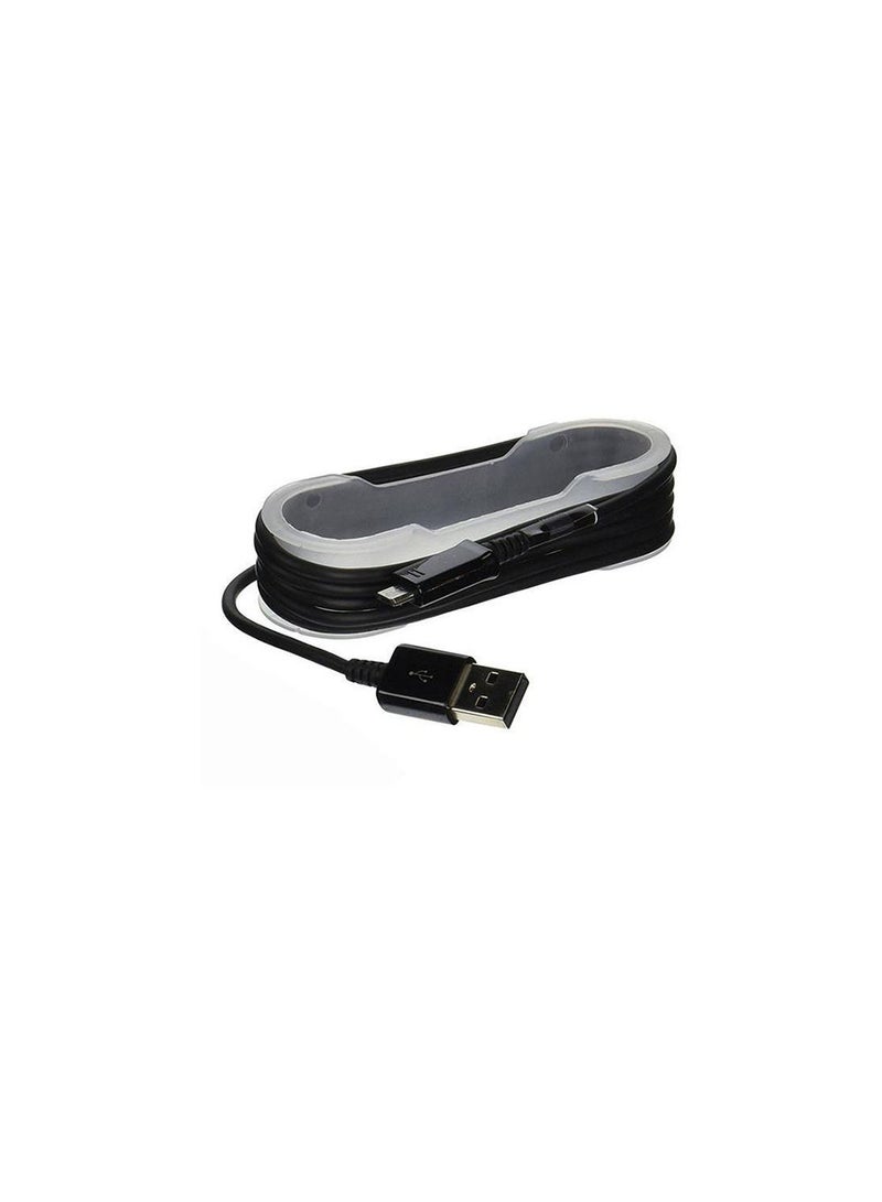 سامسونج كابل شحن مايكرو USB سريع أسود  - Image 1