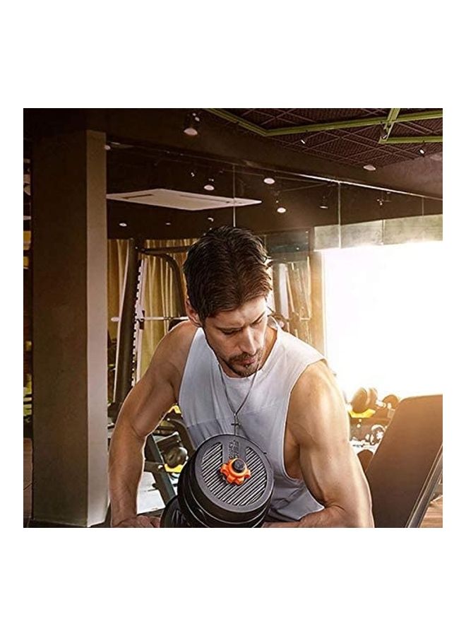 2 In 1 Barbell And Dumbbell Set Removable 15kg 15kg - Image 3