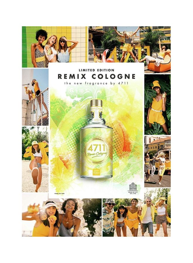 4711 Remix Collection Zitrone (Lemon)EDC NS 100ml - Image 2