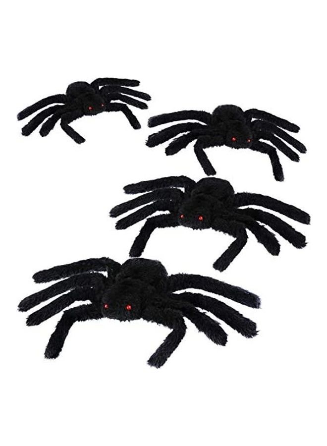 Jovitec - 4-Piece Hairy Giant Spider Toys - Image 1