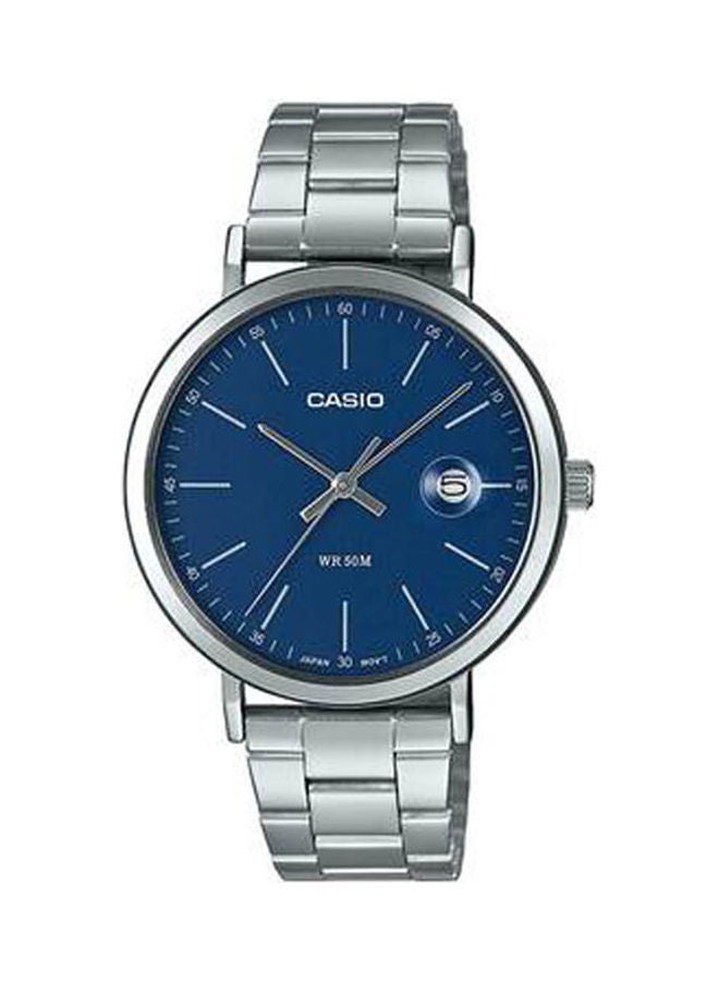 Men's Analog Wrist Watch MTP-E175D-2EVDF - 45 mm - Silver