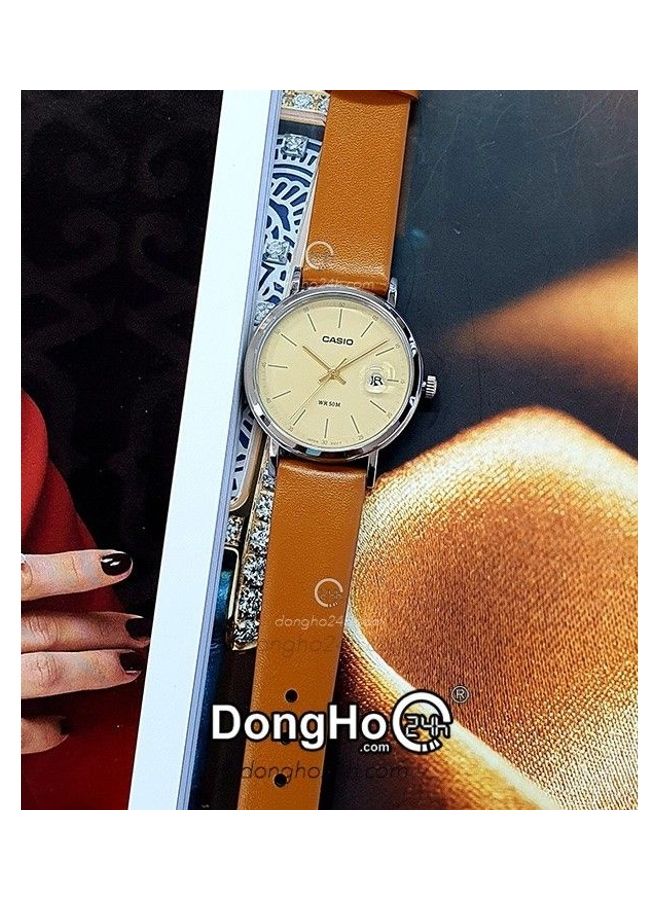 CASIO Women's Analog Wrist Watch LTP-E175L-5EVDF - Image 2