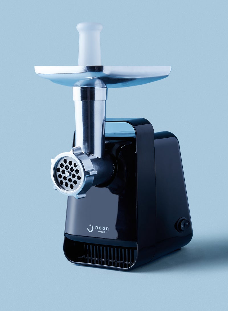 Noon East Electric Meat Grinder And Mincer - 300 W Rust Free- Black/Silver 300 W MG5002 Black/Silver  - Image 2