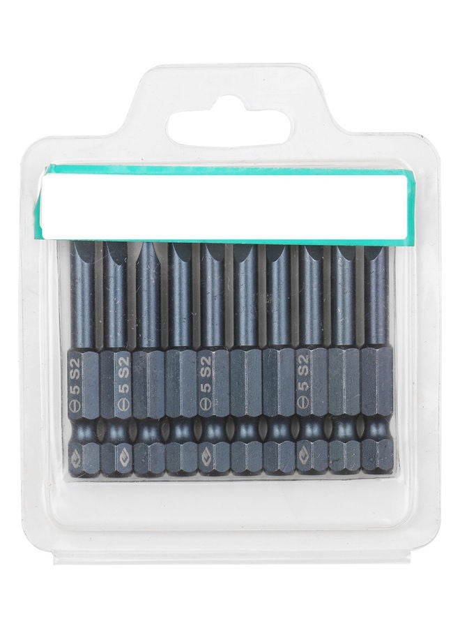 Generic 10-Piece Electric Screwdriver Bit Set Grey  - Image 2