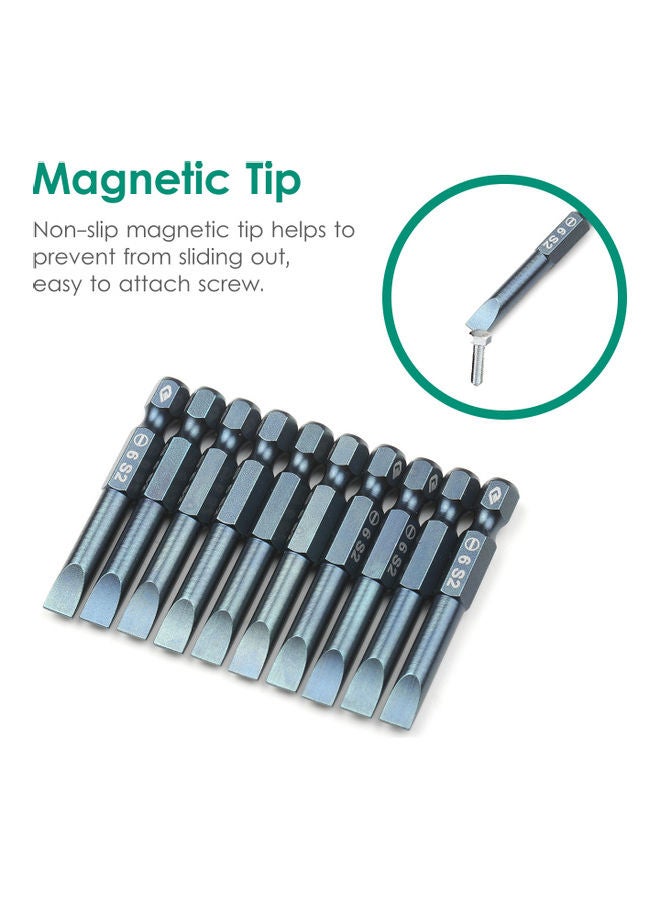 Generic 10-Piece Electric Screwdriver Bit Set Grey  - Image 5