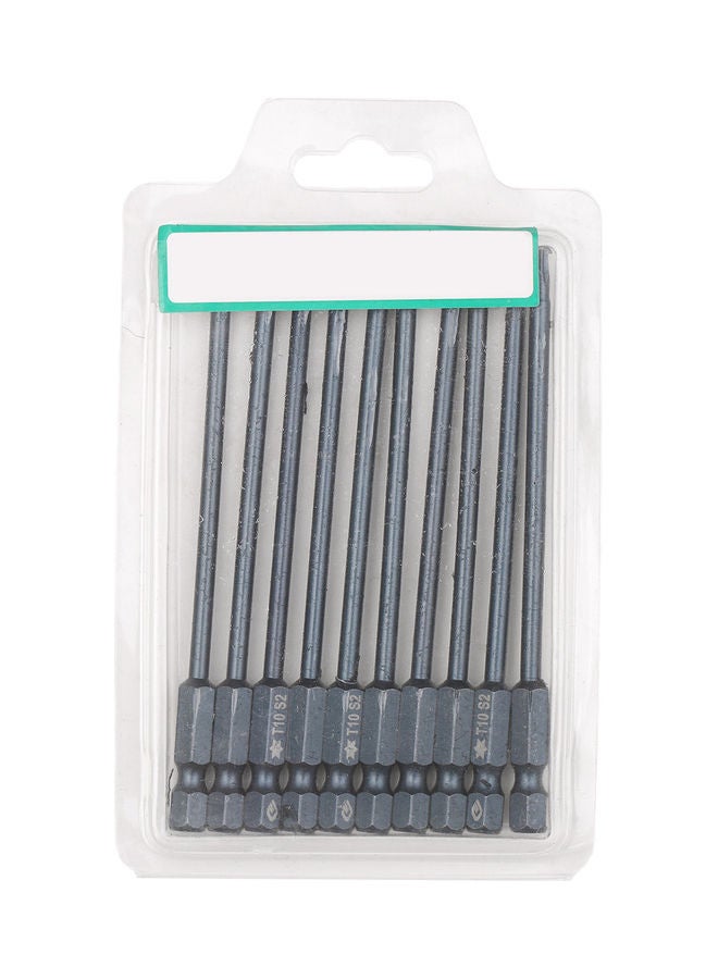 Generic 10-Piece Security Torx Bit Set Grey  - Image 2