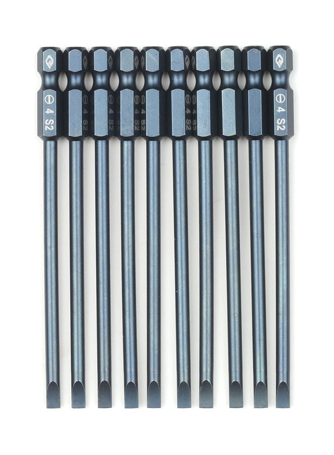 Generic 10-Piece Electric Screwdriver Bit Set Grey  - Image 1