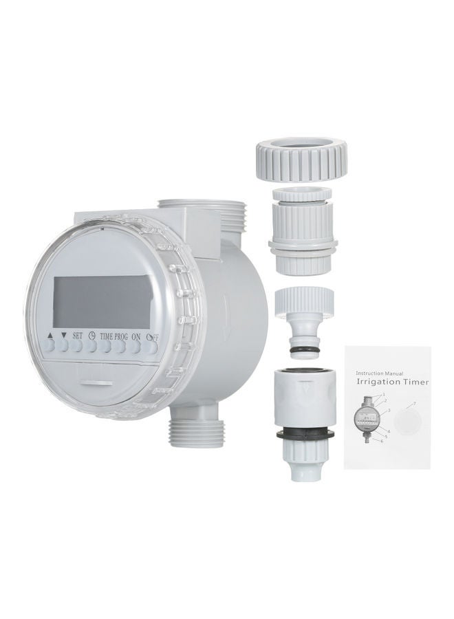 KKmoon Solar Powered Water Irrigation Timer Grey - Image 3