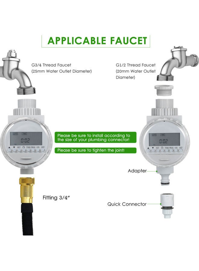 KKmoon Plant Watering Drip Irrigation Kit Multicolour - Image 2