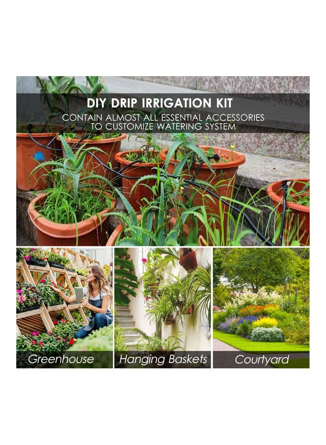 KKmoon Plant Watering Drip Irrigation Kit Multicolour - Image 2