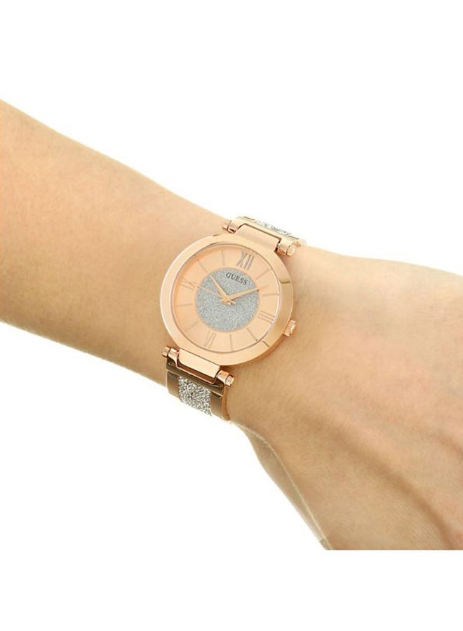 GUESS - Women's Aurora Analog Watch W1288L3 - 37 mm - Gold/Silver - Image 1