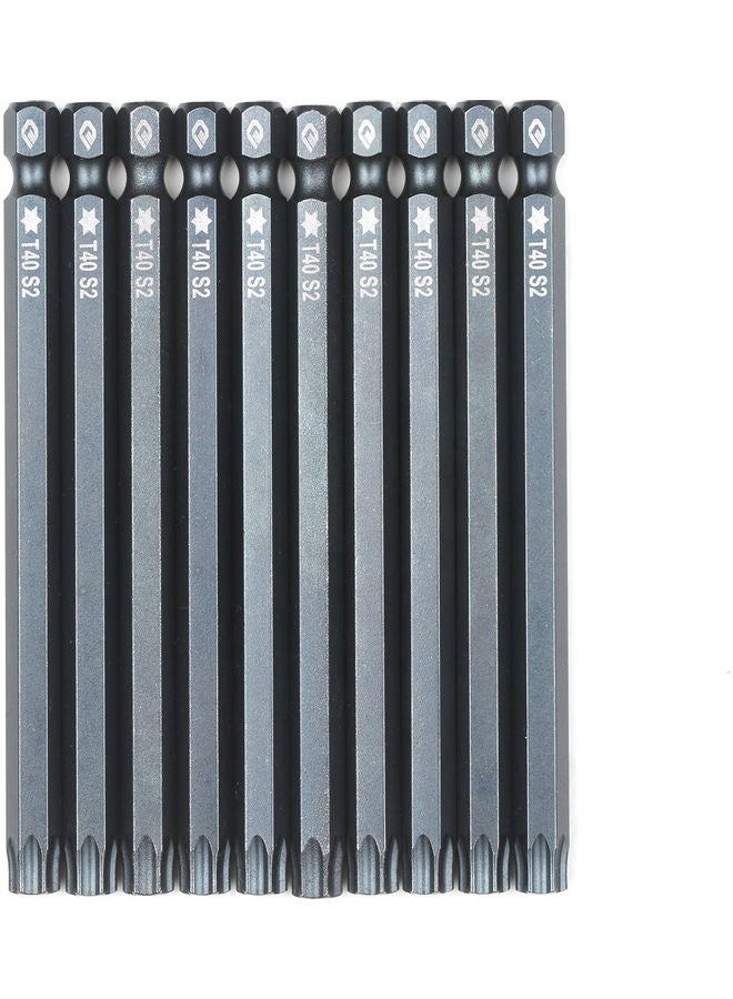 Generic 10-Piece Security Torx Bit Set Grey  - Image 1