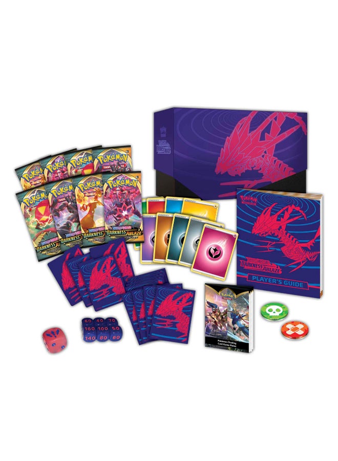 Pokemon TCG - Sword & Shield Darkness Ablaze Elite Trainer Box -One At Random - Image 1