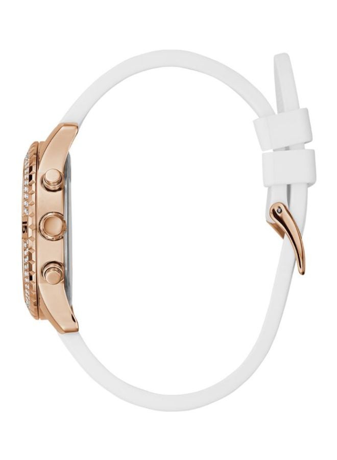 GUESS Women's Analog  Silicone Wrist Watch W1098L5 - Image 3