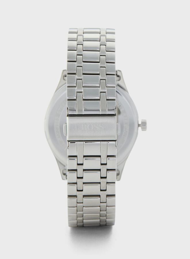 HUGO BOSS Men's Commissioner Stainless Steel Analog Watch 1513833  - Image 4