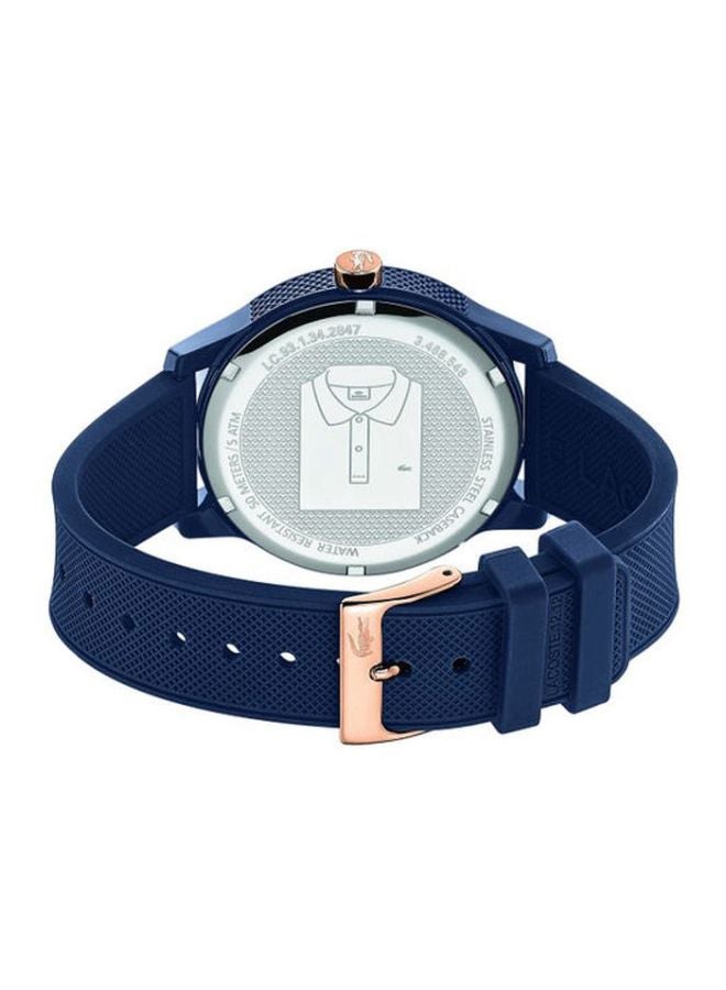 LACOSTE - Men's Silicone Analog Wrist Watch 2011011 - Image 1