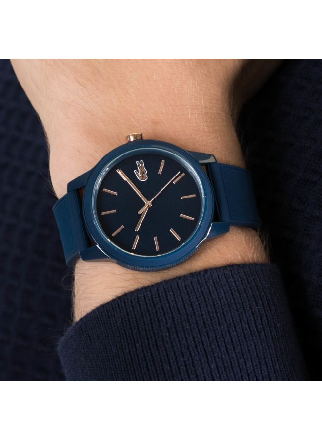 LACOSTE - Men's Silicone Analog Wrist Watch 2011011 - Image 1