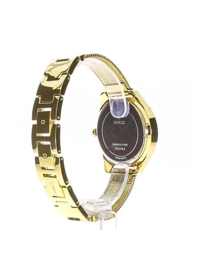 GUESS Women's Water Resistant Analog Watch W1279L2 - 36 mm - Gold/Black  - Image 5