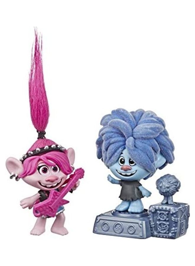 Trolls 3-Piece Dream Works World Tour Rock City Bobble