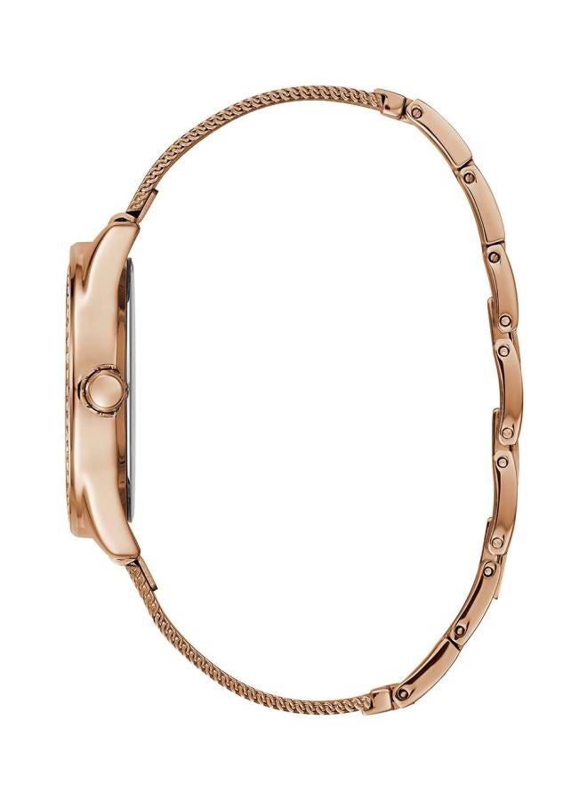 GUESS - Women's Tri Glitz Stone Studded Analog Watch W1142L4 - Image 1