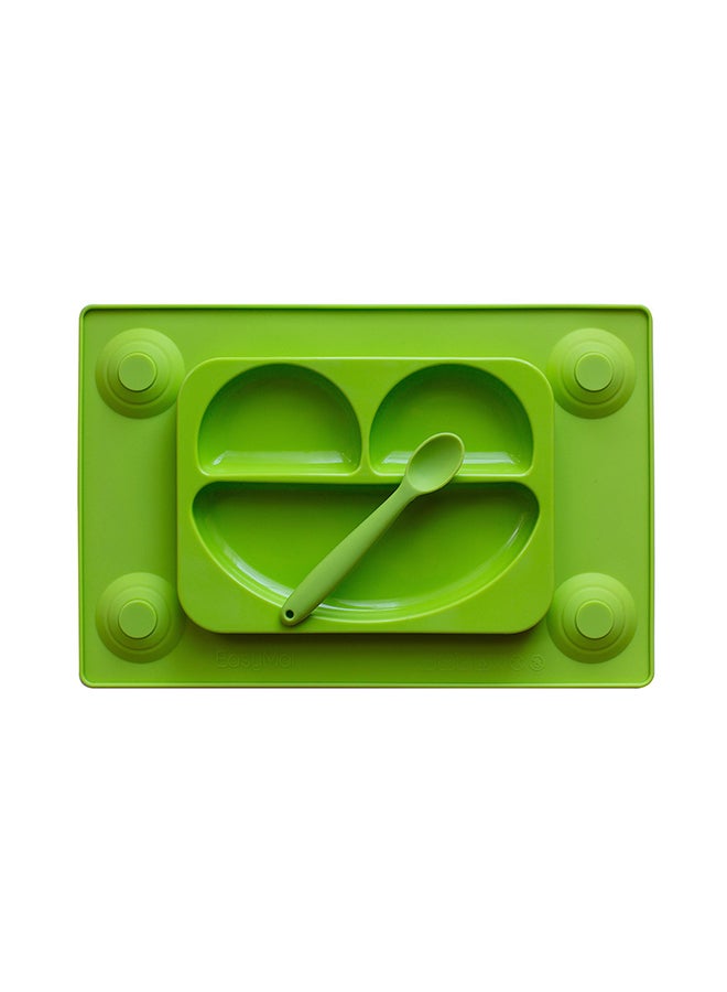 EasyTots - Emmoi Easy Mat Mini Suction Plate - Green - Image 1